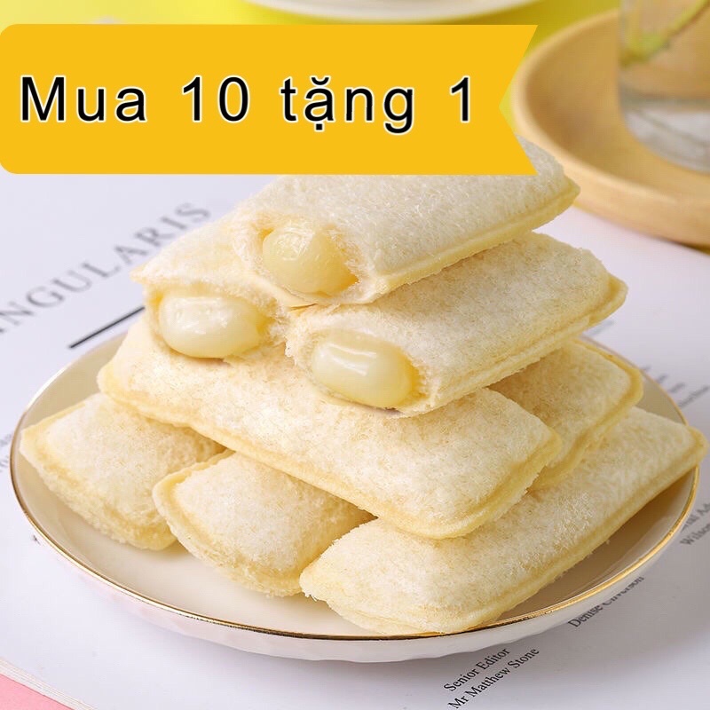 MUA 10 TẶNG 1 Bánh sữa chua thơm ngon béo ngậy bánh mì nhỏ ăn vặt tiện lợi
