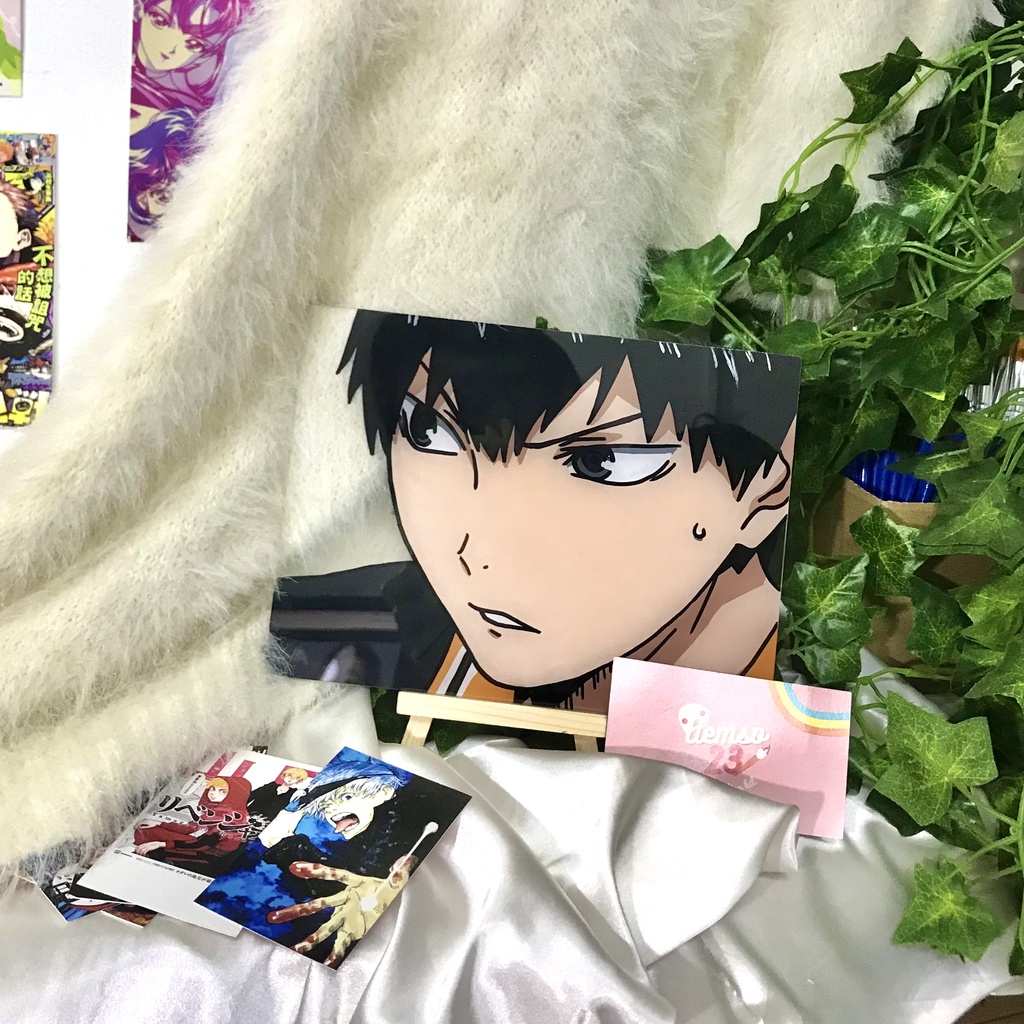 [KIT TÔ MÀU] Tranh kính glasspainting HAIKYUU!