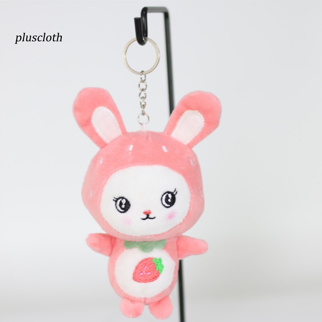 Móc Khóa Hình Thỏ Nhồi Bông Dễ Thương Cho Bé