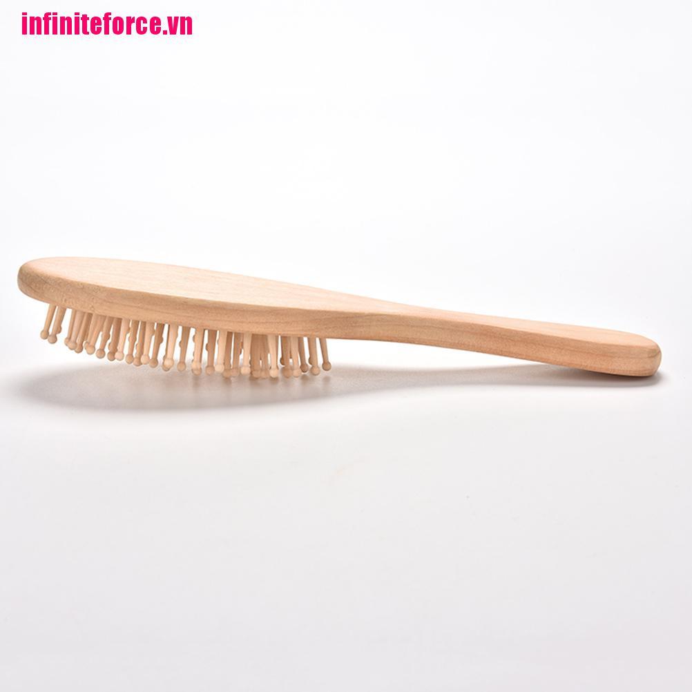 Lược Gỗ Mát Xa Da Đầu Tiện Dụng