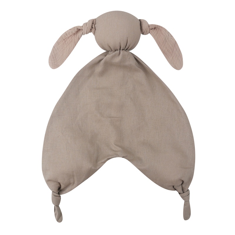Khăn Cotton Mềm Mại Hình Chú Thỏ Đáng Yêu Cho Bé Sơ Sinh