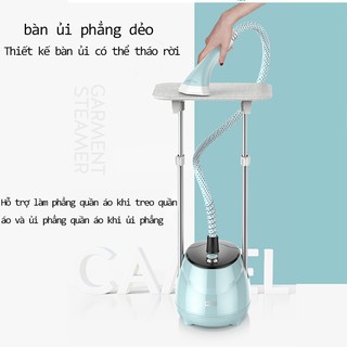 Bàn là cây cao cấp, bàn là hơi nước, bàn là ủi cây dạng đứng phù hợp với nhiều chất liệu vải, quần áo. Là phẳng quần áo