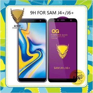 Kính Cường Lực OG Cho Samsung J4 plus / J6 plus Full Màn Hình Siêu Chịu Lực - Khoan không thủng