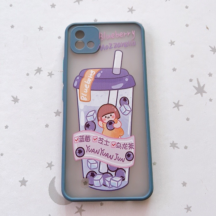 Ốp nhám viền cao su OPPO F9 /A7 / A5S /A12/Oppo A54 4G/Oppo A93/F17 PRO/REALME C20/C11 2021