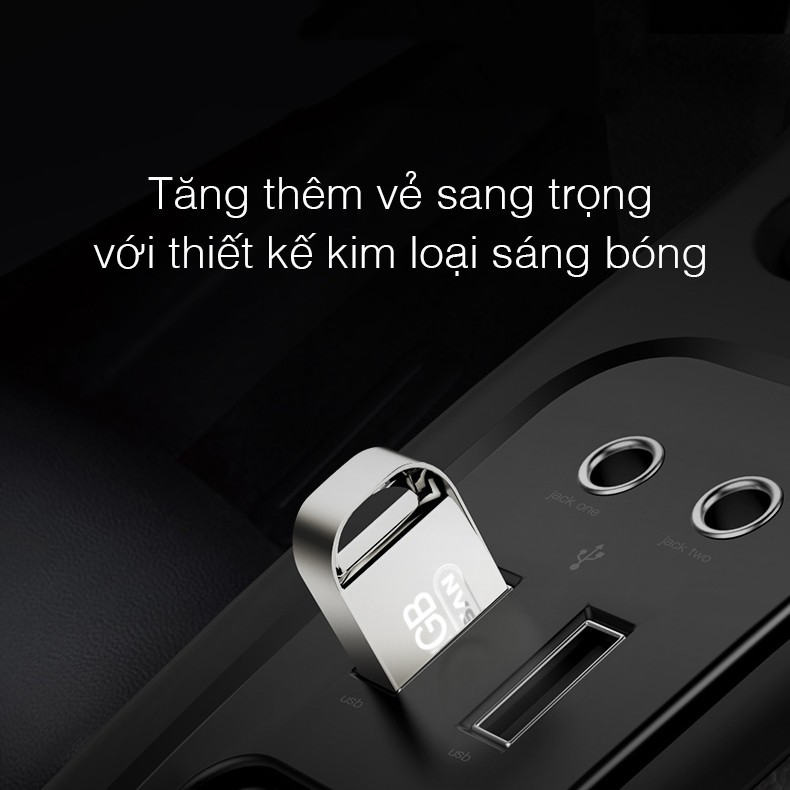 USB 32g nguyên khối thiết kế sang trọng, chống nước tốt