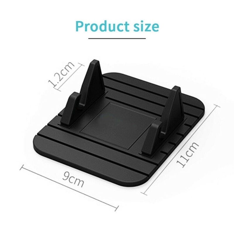 Giá đỡ điện thoại/ gps bằng silicon chống trượt tiện dụng cho xe hơi