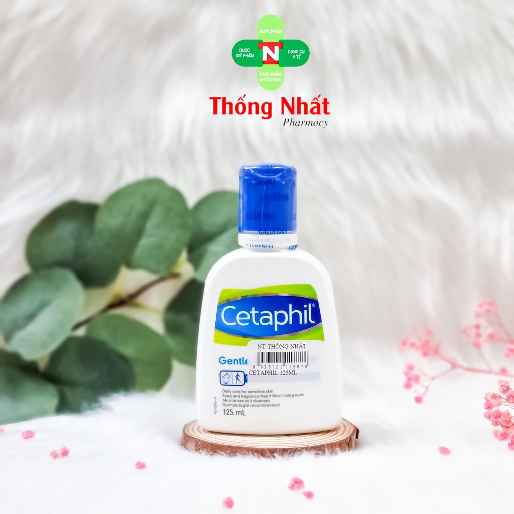 Sữa rửa mặt sạch sâu giảm mụn, dưỡng ẩm cho da nhạy cảm Cetaphil Gentle Skin Cleanser 125ml