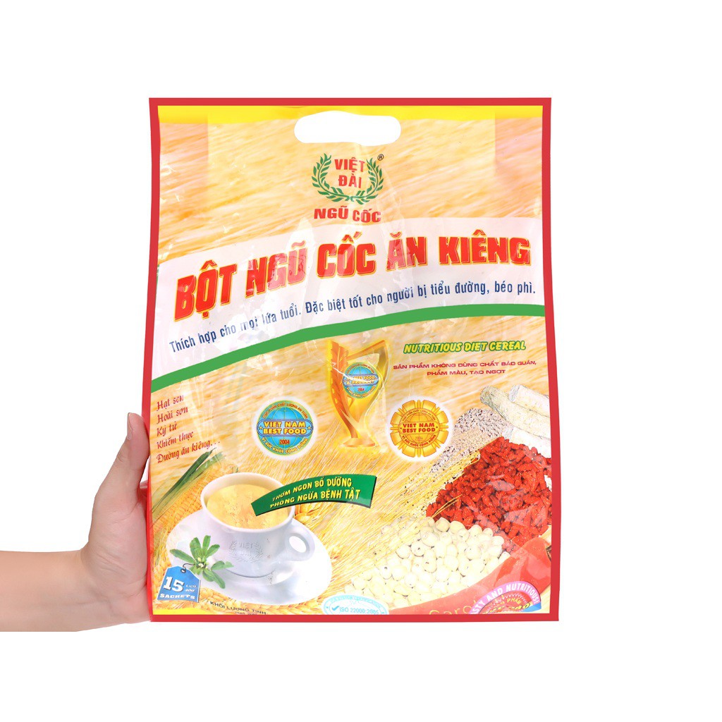 Bột ngũ cốc ăn kiêng Việt Đài bịch 600g