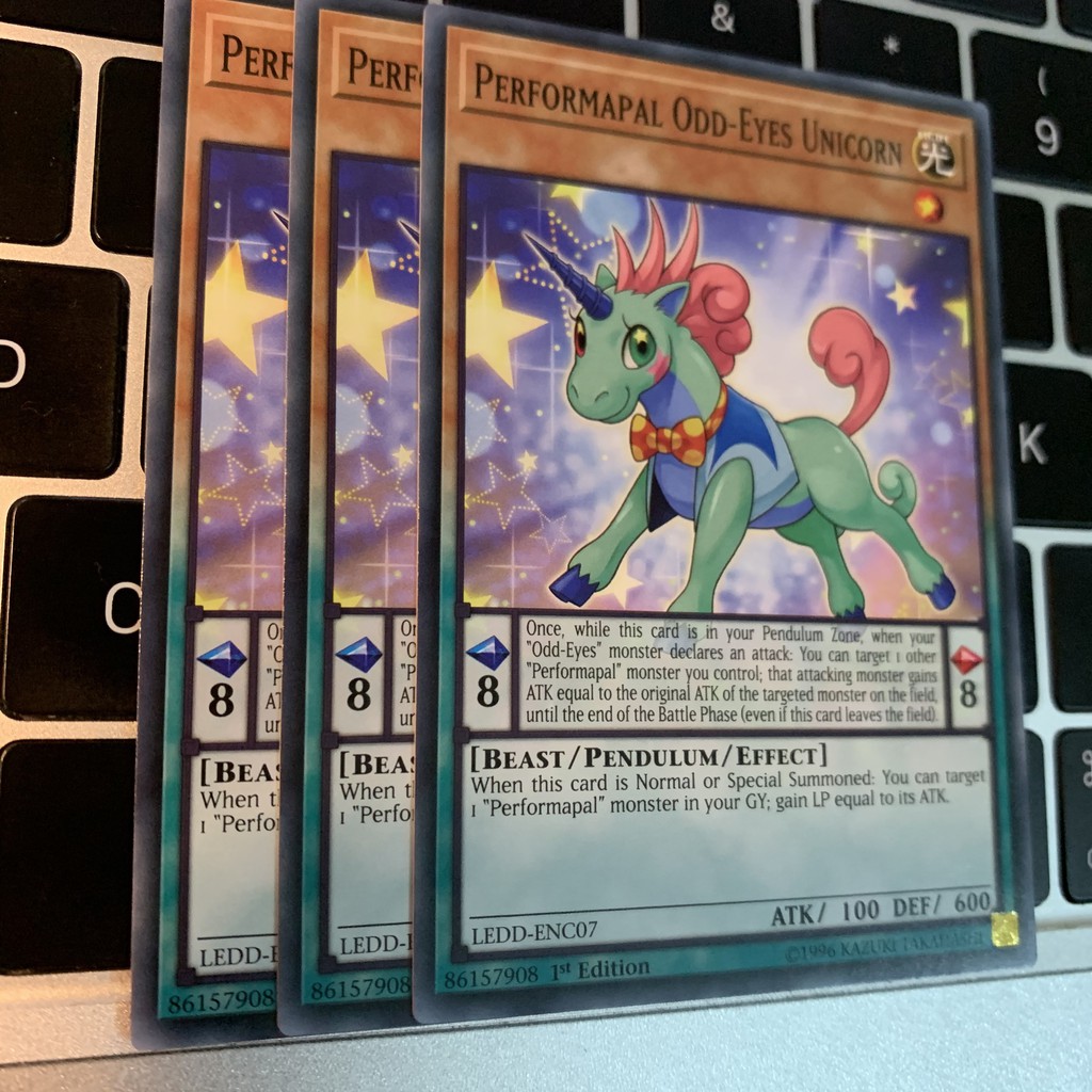 [EN-JP][Thẻ Bài Yugioh Chính Hãng] Performapal Odd-Eyes Unicorn