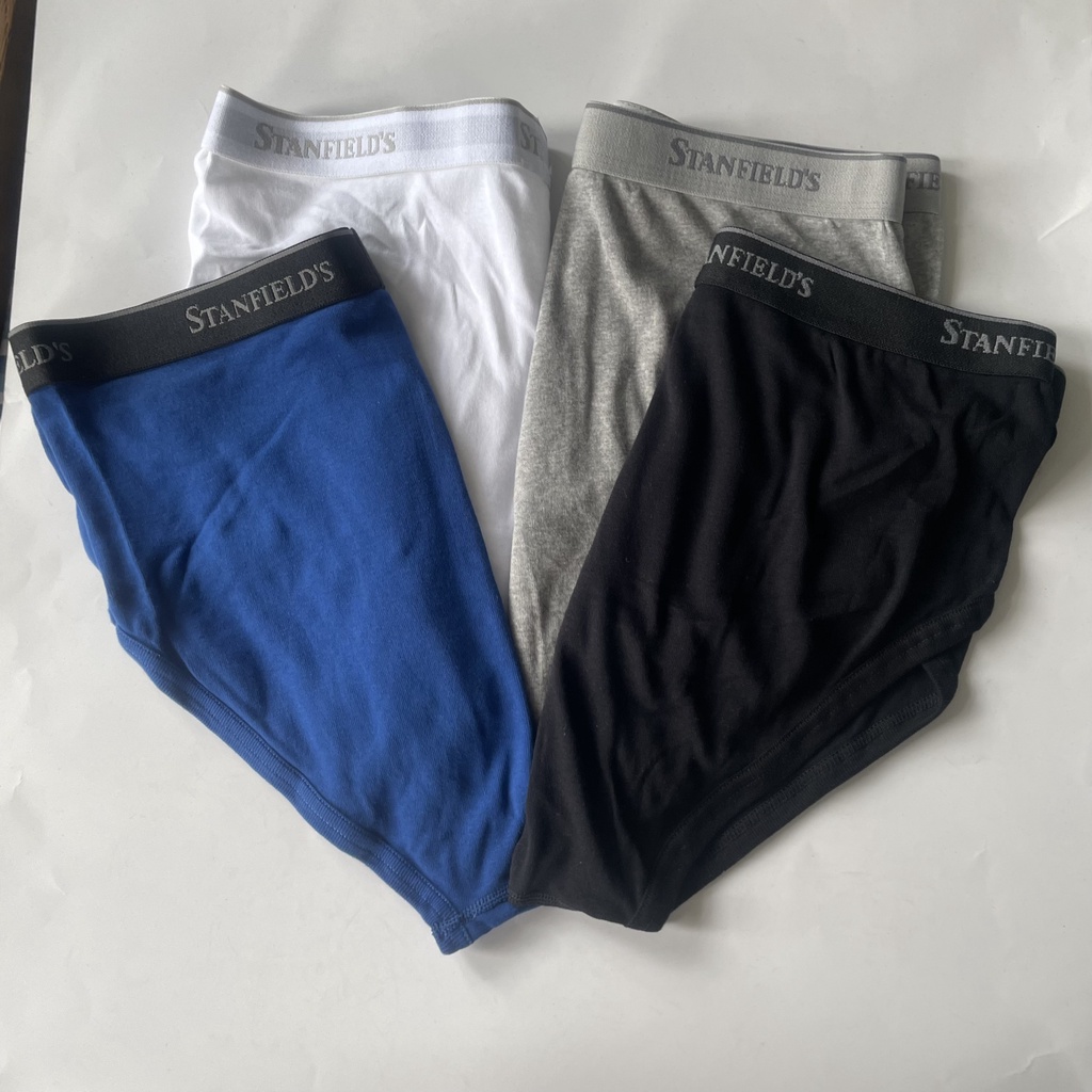 Combo 2 quần sịp nam xuất Canada, chất liệu cotton thoáng mát.