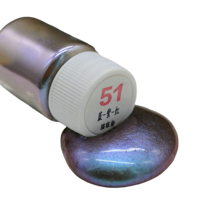 ❀AUTU DIY Epoxy Resin Filler  Pearl Pigment Cat Eye Pearlescent Mineral Powder