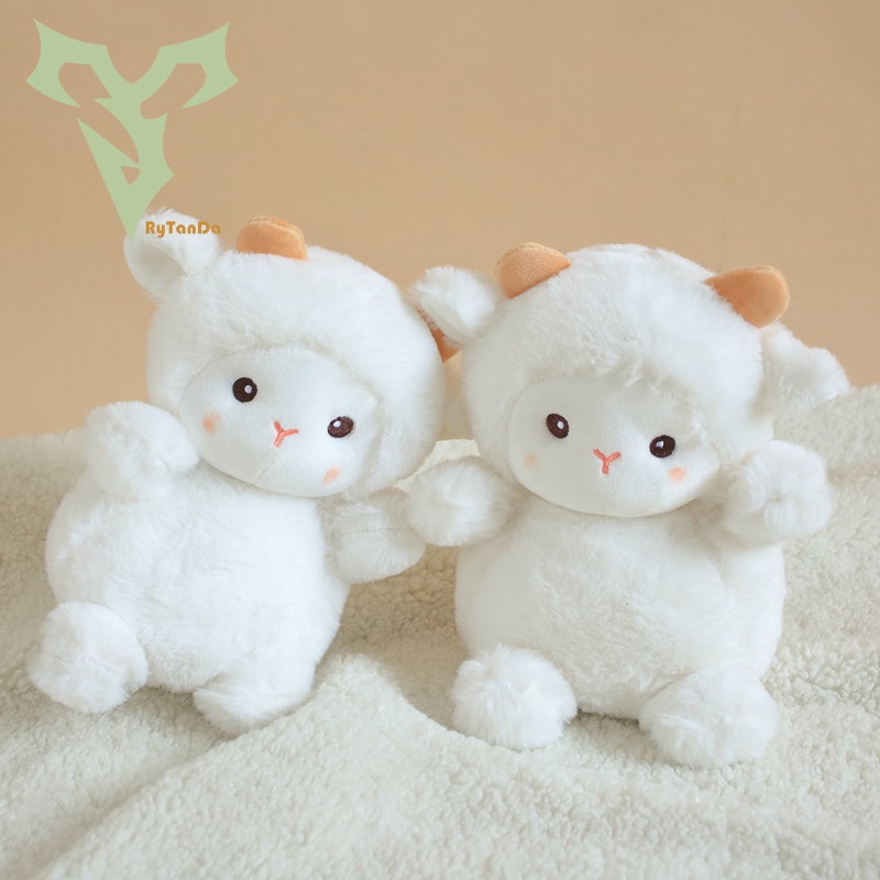Đồ chơi nhồi bông Hình Chú Cừu Trắng Dễ Thương Cho Bé Gái