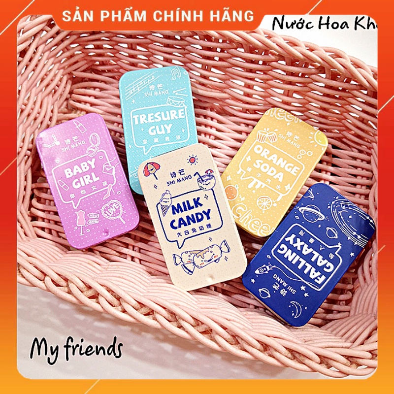 Nước Hoa Khô ShiMang - Nước Hoa Khô Mini Dạng Sáp ShiMang Hương Trái Cây Nhiệt Đới