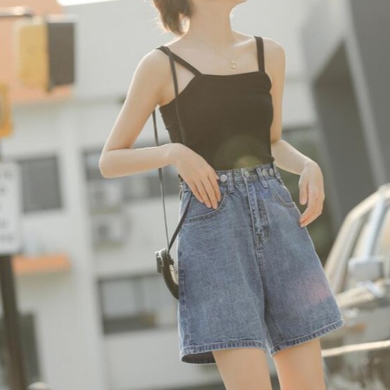 Quần shorts jean nữ Ulzzang Quảng Châu | BigBuy360 - bigbuy360.vn