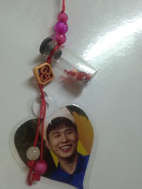 Móc khoá  lọ thuỷ tinh Jack