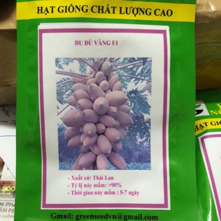 Hạt giống Đu đủ vàng F1 - Nông Nghiệp F1 Seeds