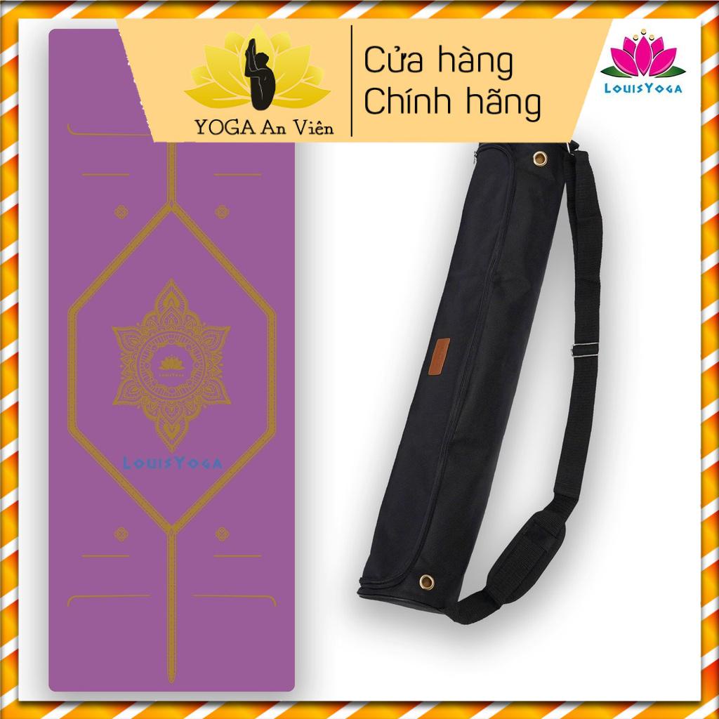 [Chính hãng] Thảm cao su định tuyến louis asana thấm hút mồ hôi tốt - Yoga An Viên