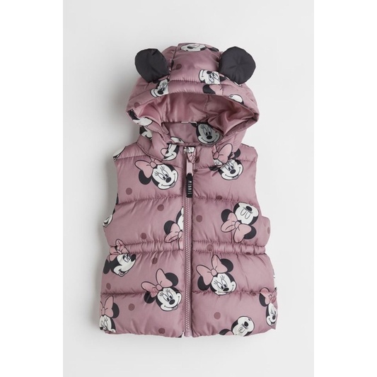Áo phao gile mickey cho bé trai, gái
