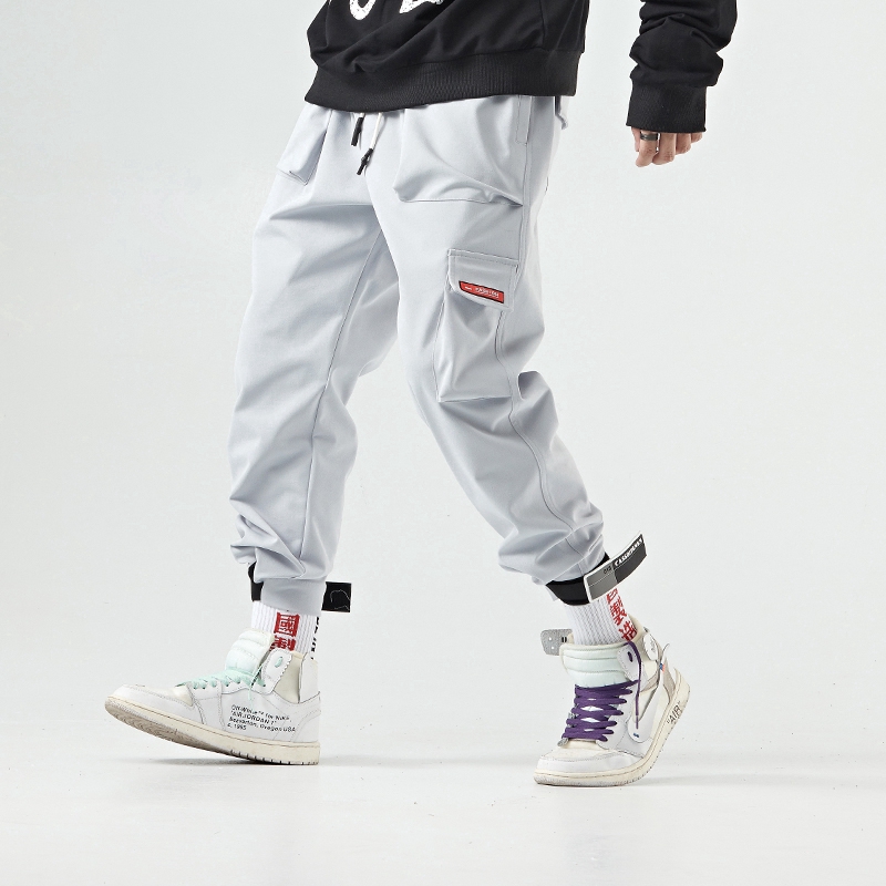 Quần dài nam kiểu dáng hip hop phong cách thể thao thời trang cá tính | BigBuy360 - bigbuy360.vn