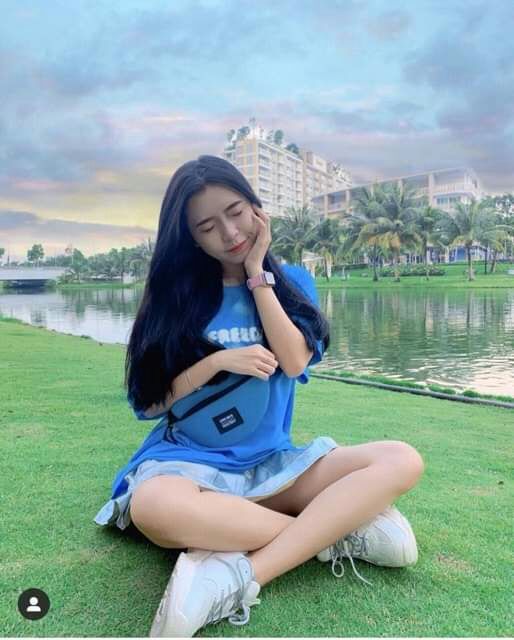 (Video ảnh thật) Áo phông rộng xanh U co ver | BigBuy360 - bigbuy360.vn