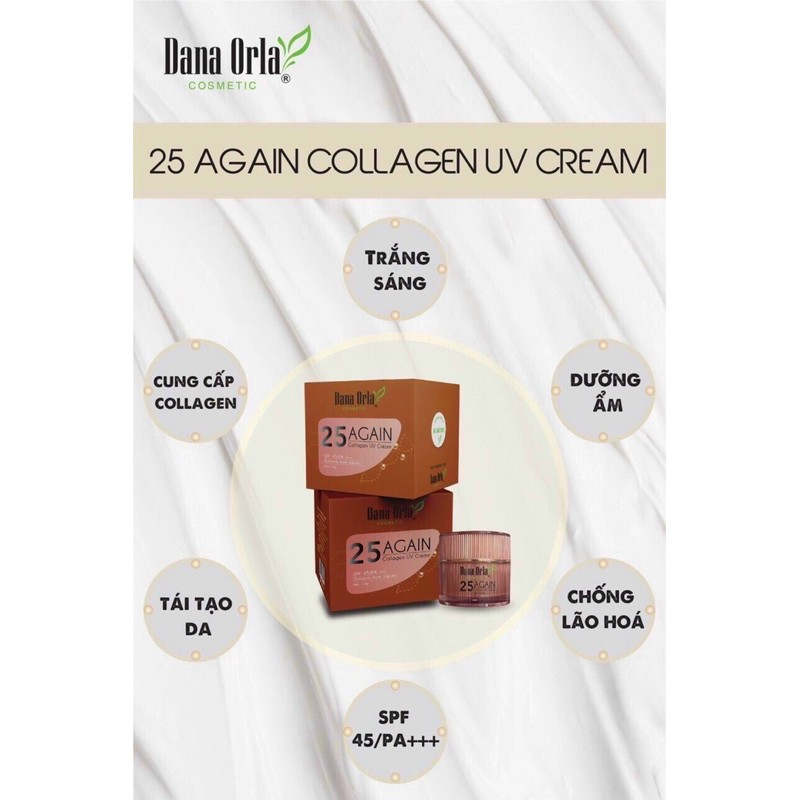 KEM TRẮNG DA, DƯỠNG ẨM COLLAGEN    25 AGAIN COLLAGEN UV CREAM