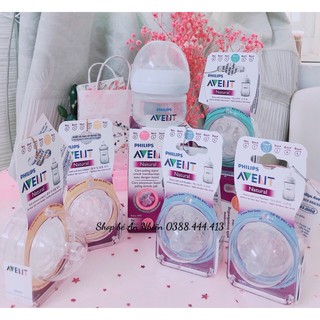 Núm ti thay thế phillips avent set 2 cái