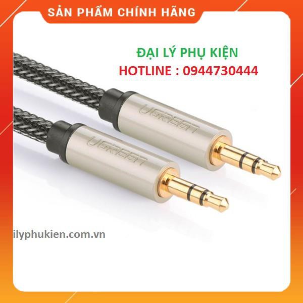Cáp loa 3.5mm dài 10m bọc lưới Ugreen 10608 dailyphukien