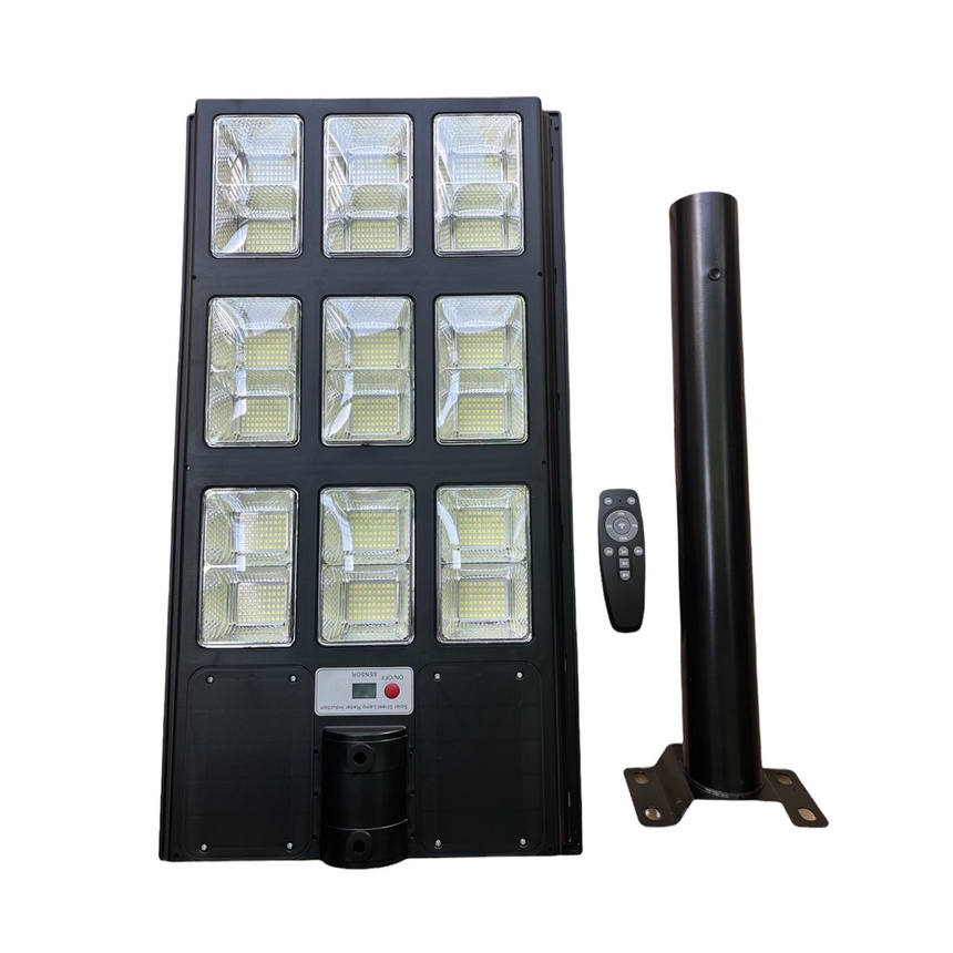 Đèn năng lượng mặt trời 800W H9 liền thể sáng trắng