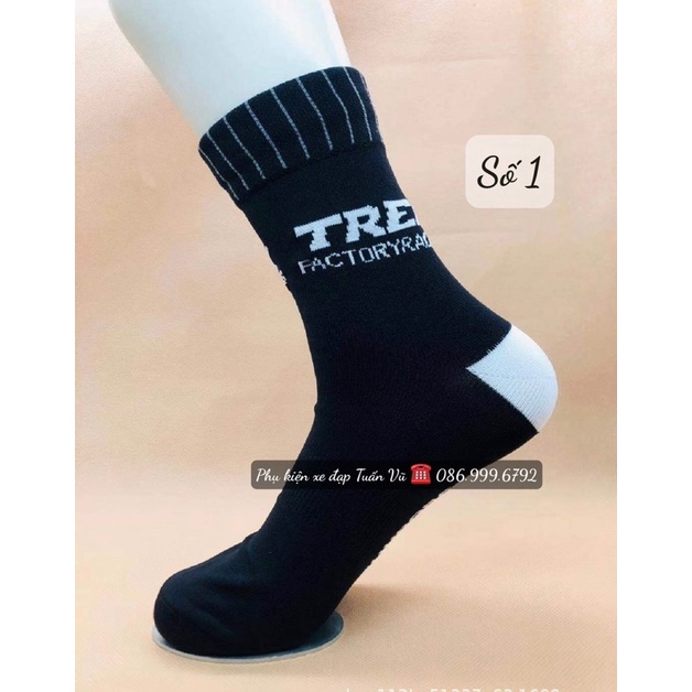 Tất đạp xe cao cổ
