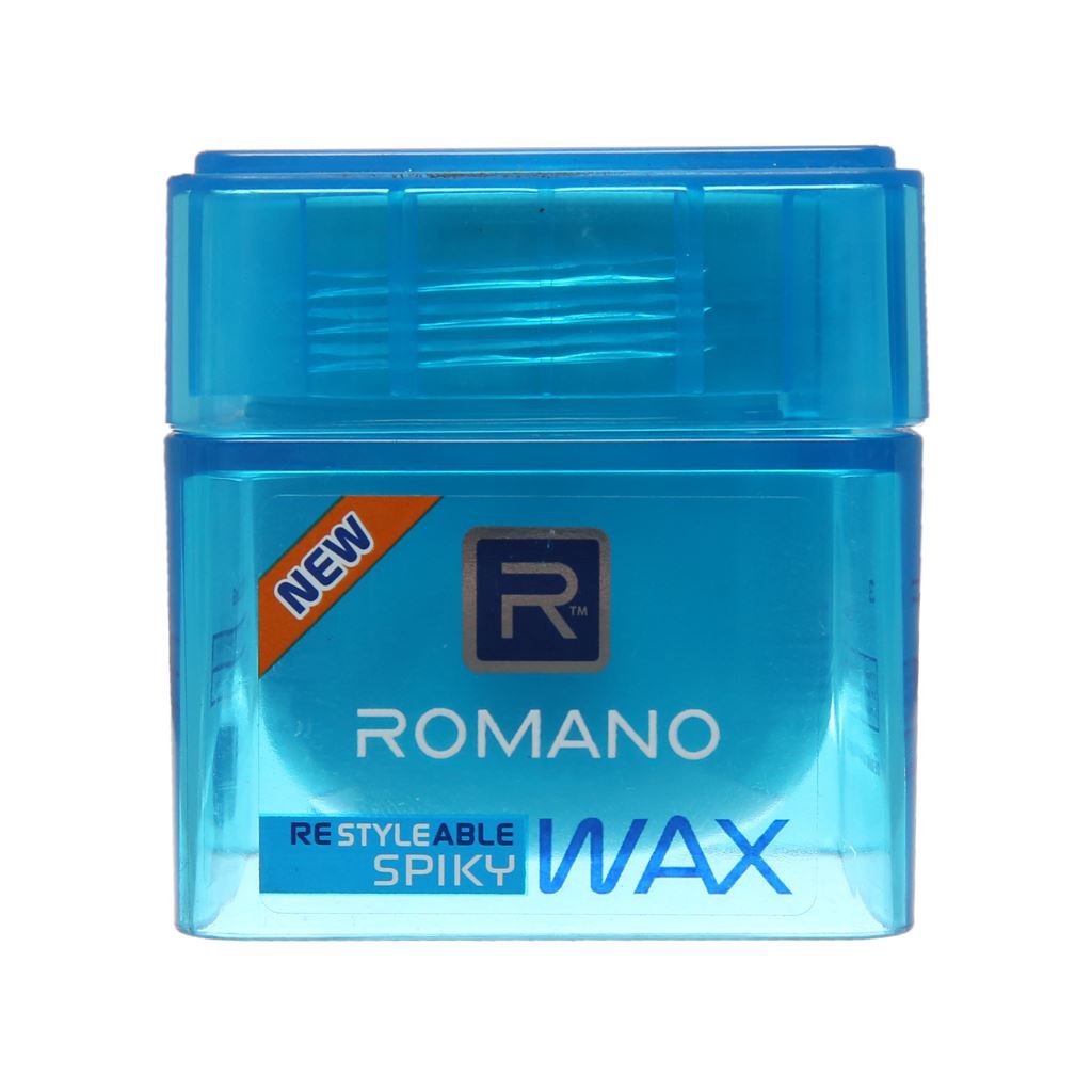Sáp Tạo Kiểu Tóc Romano Matte Wax Giữ Nếp Tự Nhiên Và Spiky Wax Giữ Nếp Siêu Cứng 68g