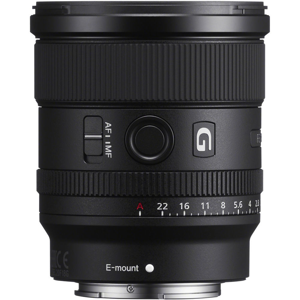 Ống Kính Sony FE 20mm f/1.8 G - Chính Hãng Sony Việt Nam