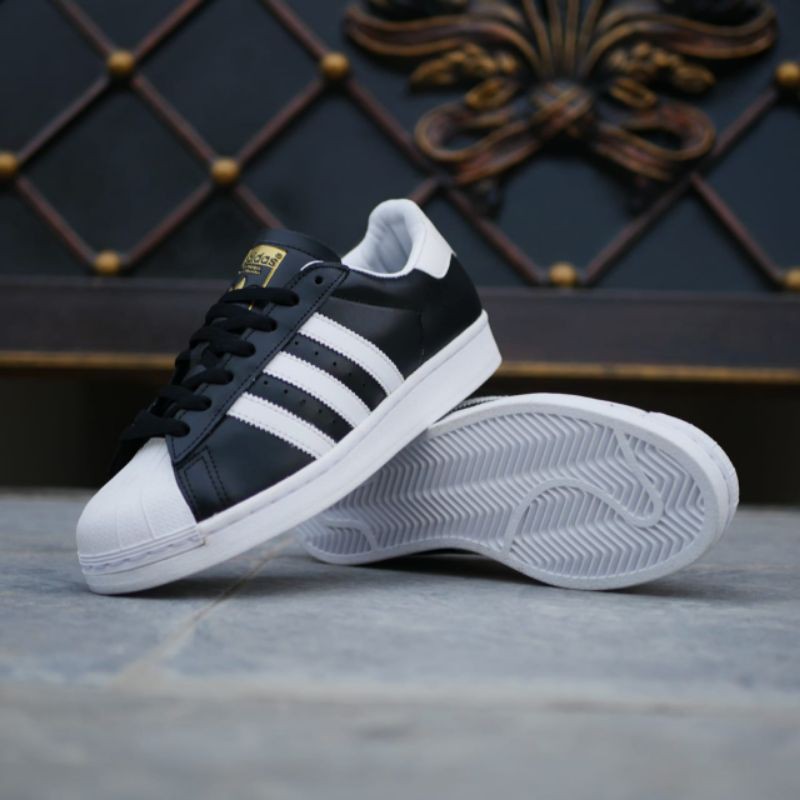 Giày Thể Thao Adidas Superstar 80s Màu Trắng Đen