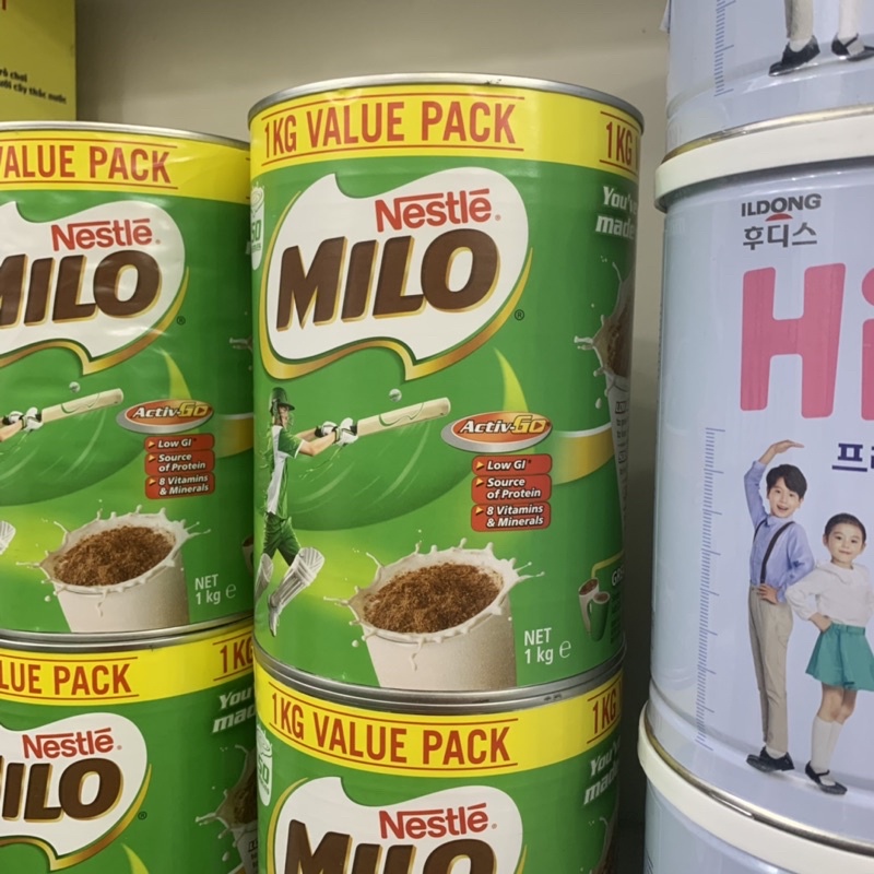 Sữa MILO ÚC 1KG Chính Hãng Nestlé Từ Australia Date 2022