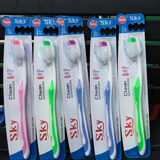 combo 5 bàn chải đánh răng Sky  lông mềm mịn