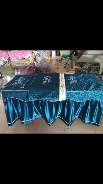 Ga lụa trần bông phủ giường spa, phun xăm, nối mi | BigBuy360 - bigbuy360.vn