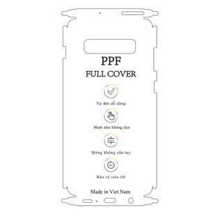 Dán dẻo ppf samsung s10 plus mặt sau và viền