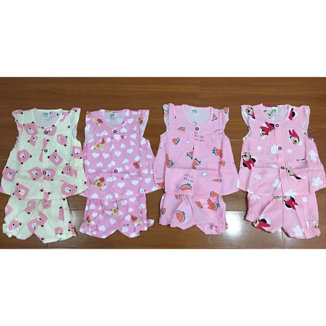 Set 2 Bộ LANH CÁNH TIÊN cho bé gái [size 8-18kg]