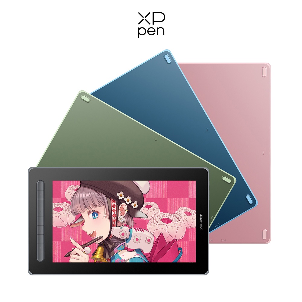 XPPen Artist 13.3 2nd Màn hình hiển thị đồ họa thứ hình vẽ hỗ trợ Android Chức năng nghiêng với bút X3 không dùng pin & cán màng đầy đủ