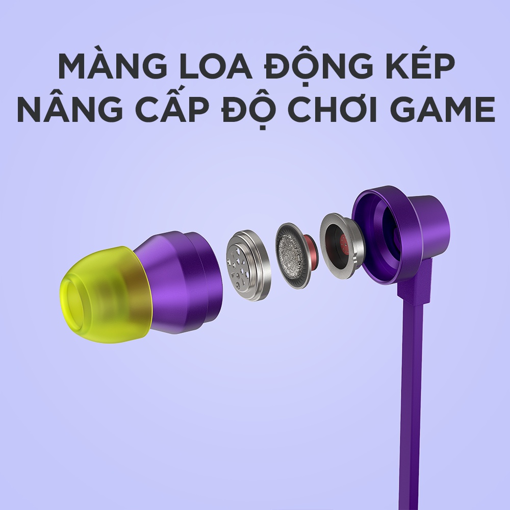 Tai Nghe Gaming Logitech G333 - Tai nghe nhét tai Logitech G333 - Hàng Chính hãng