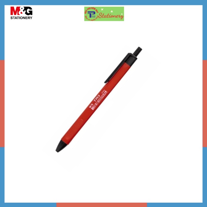 Bút bi dầu MG 0.7mm đầu bấm mực Xanh/Đen/Đỏ - 40 chiếc/hộp MG3072