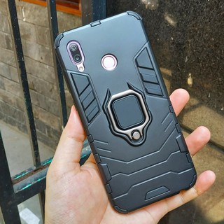 Ốp lưng Honor Play chống sốc Iron Man ver 2 có Iring (Full Màu)