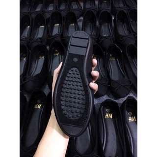 Giày bệt HM da lộn xuất dư