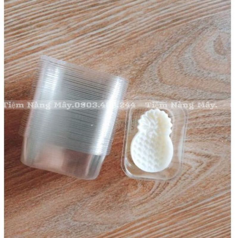 Khay đựng bánh dứa 30g nhỏ 100 cái