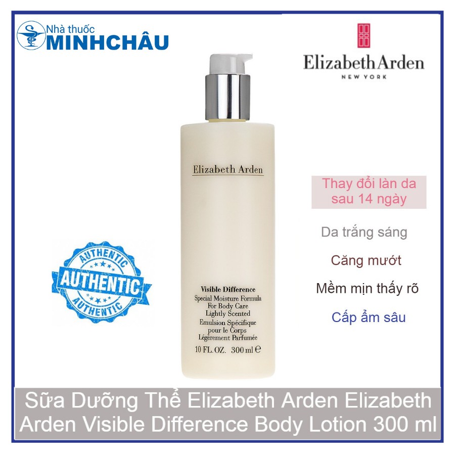 Sữa Dưỡng Thể Elizabeth Arden Elizabeth Arden Visible Difference Body Lotion 300 ml