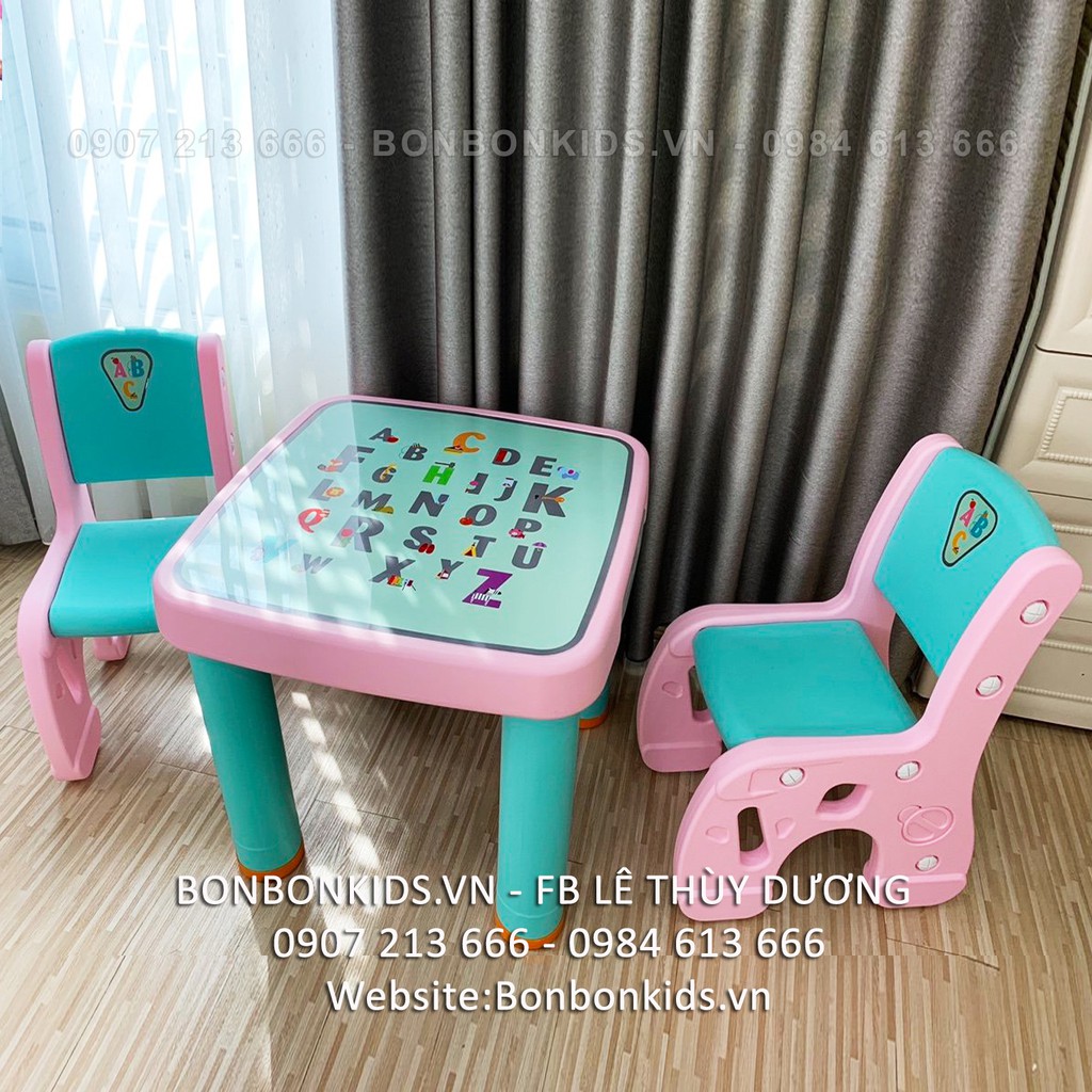 Bộ bàn ghế trẻ em cao cấp Newber  - Bàn ghế nhựa cho bé | BigBuy360 - bigbuy360.vn