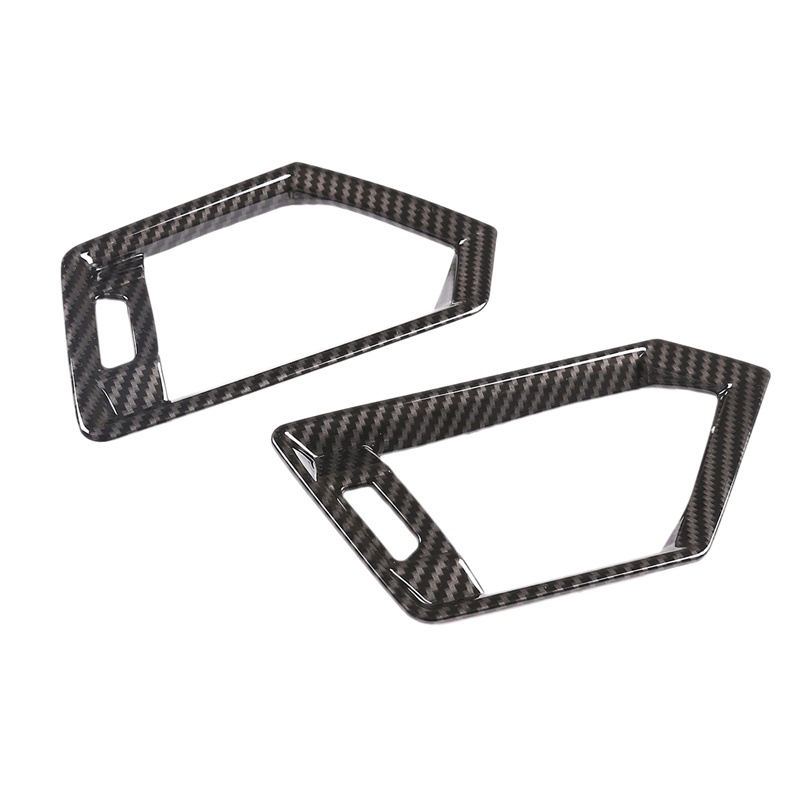 Đối với BMW 3 Dòng G20 G28 2019-2020 Mặt bên bằng sợi Carbon Điều hòa không khí Nắp đậy lỗ thông hơi Hình dán trang trí