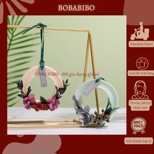 [Cao Cấp] Sáp Hoa Thơm Treo Phòng Long Fine, Sáp Thơm Tủ Quần Áo, Xe Ô Tô, Sáp Thơm Treo Decor Trang Trí Phòng Bobabibo