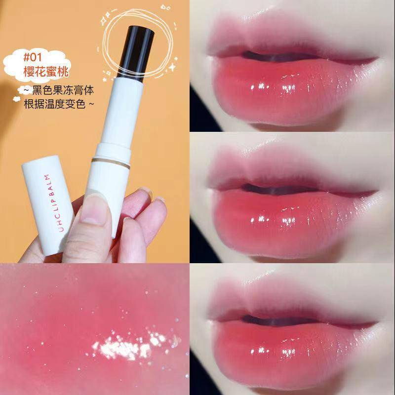 Son dưỡng môi chiết xuất cam dưỡng ẩm chống nước lâu trôi thay đổi màu sắc độc đáo