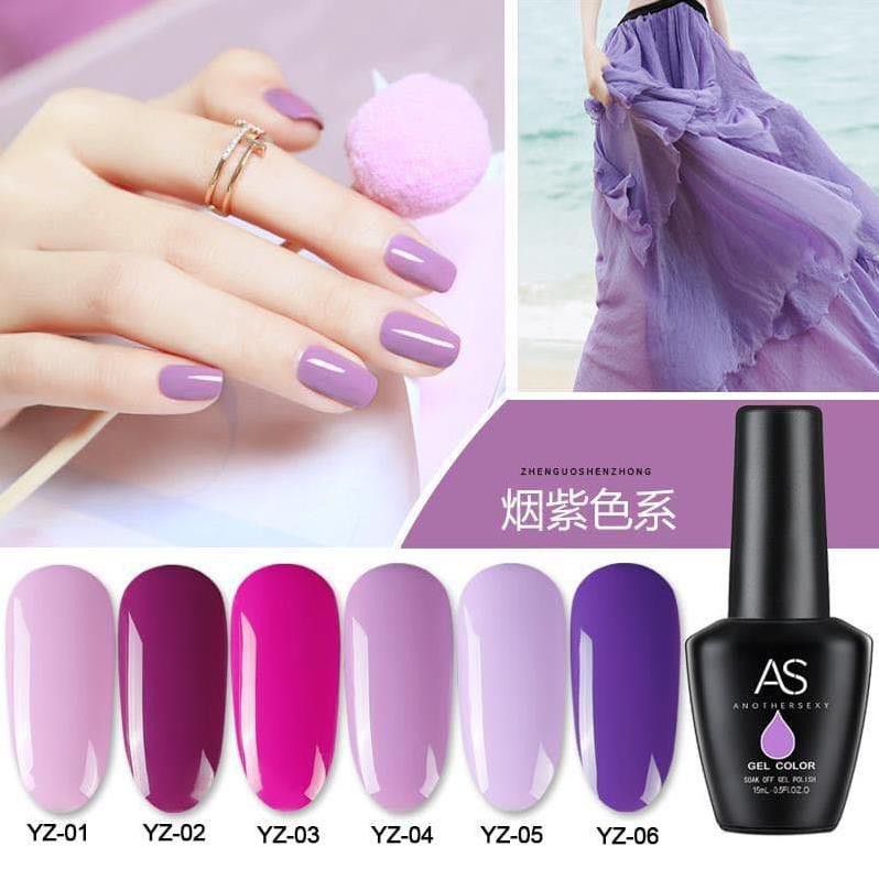 [SIEU SALE] Sơn gel As đen chính hãng set YZ chất đặc, mịn, chuẩn màu