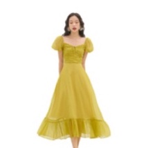 OLV - Đầm Canary Ruched Maxi
